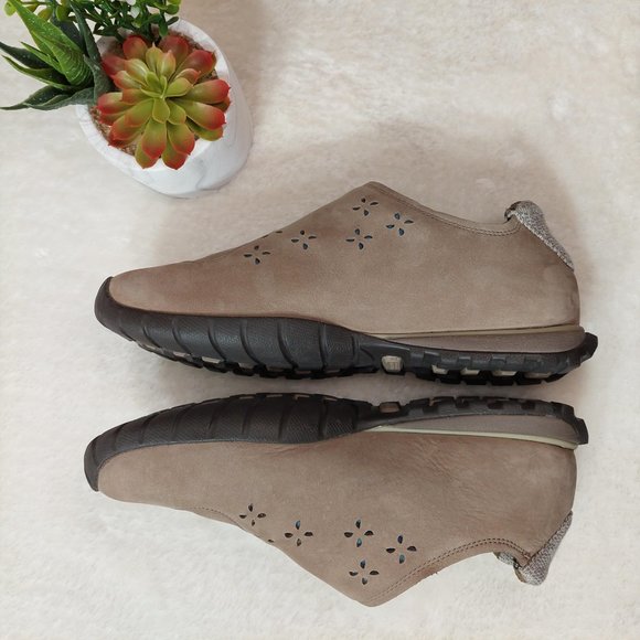 Timberland Smartwool Power Lounger Leather Loafer Tan - Women Size 9M - Picture 3 of 7